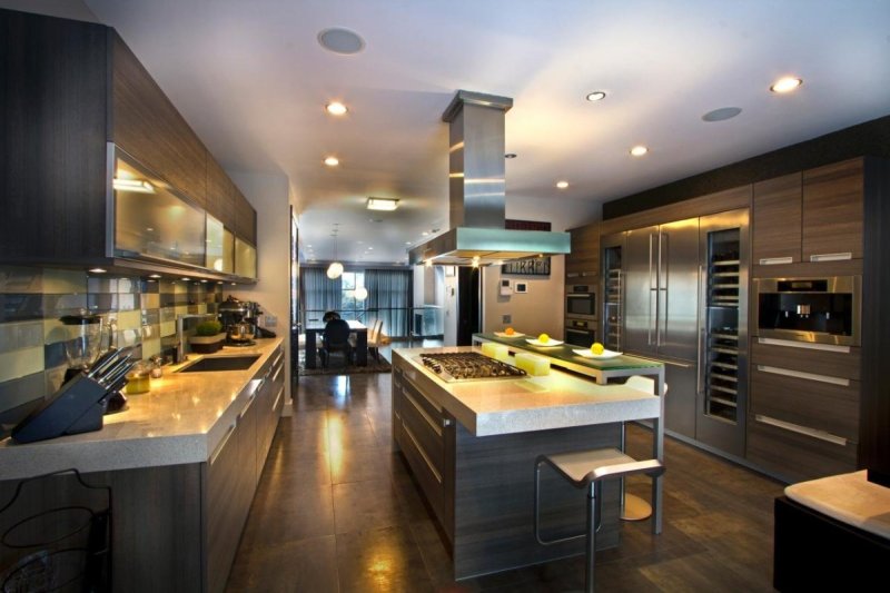 Dear kitchen in a modern style