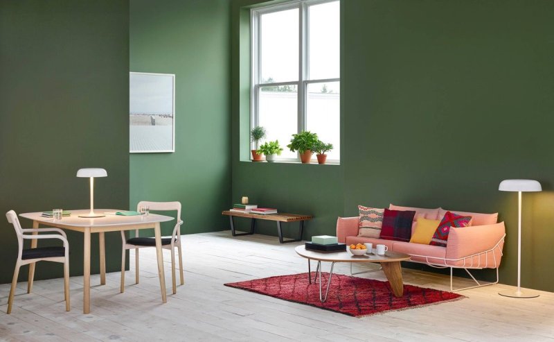 Tikkurila olive green