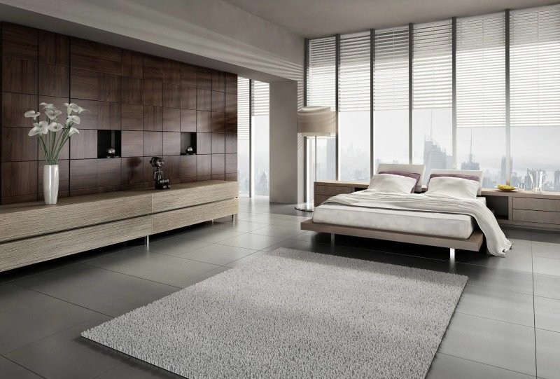 Bedrooms in modern style