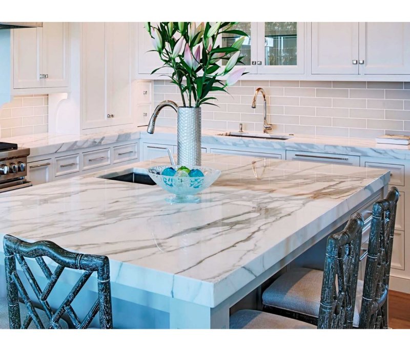 Marble imperial countertop cedar