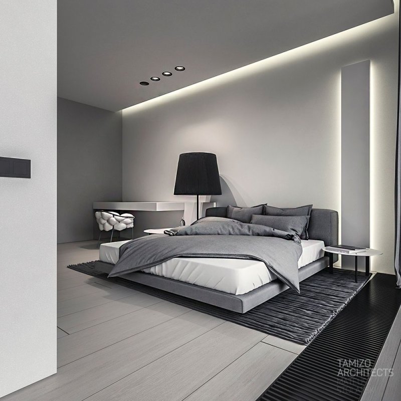 Bedrooms in modern style