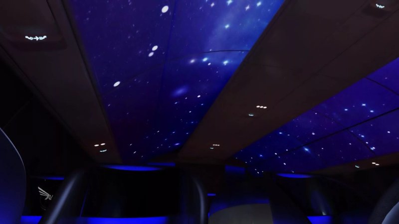 Star ceiling Rolls Royce