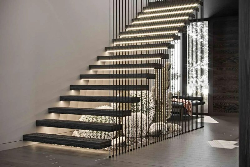 Staircase in modern style