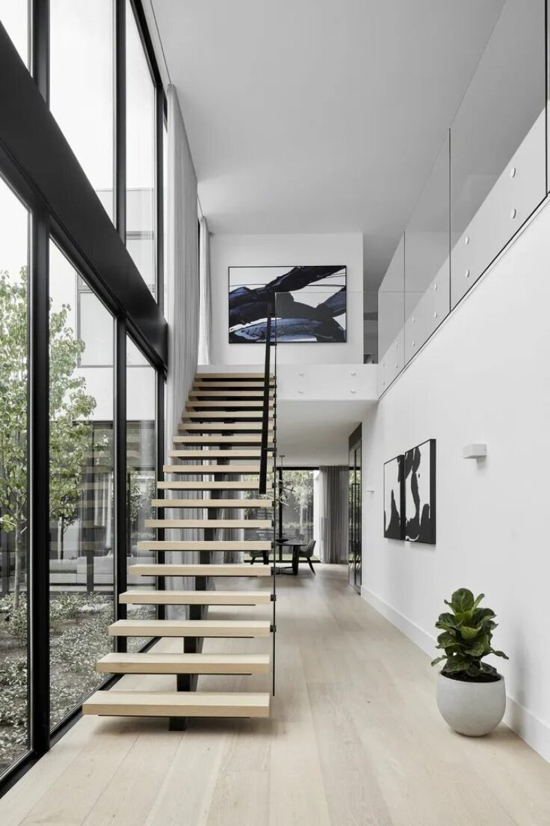 Staircase in modern style