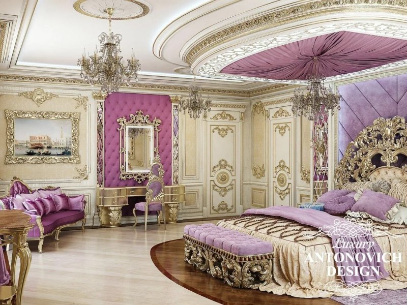 Royal bedroom Luxury Antonovich Design