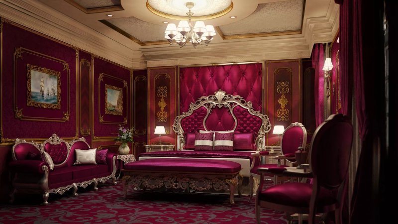 Royal style in the interior