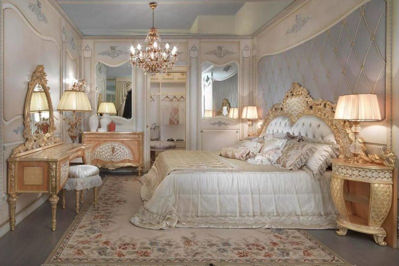 Baroque style bedroom