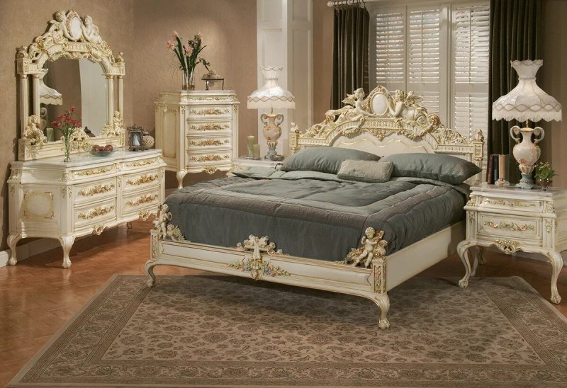 Baroque bedroom design