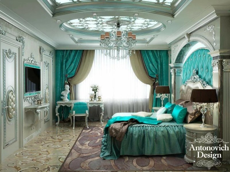 Antonovich Design interiors in the Empire style