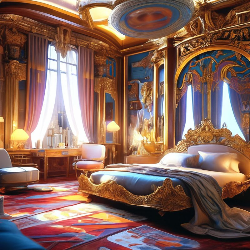 Royal bedroom Luxury Antonovich Design