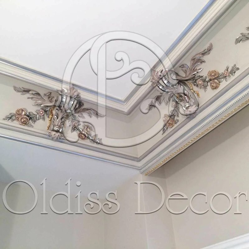 Stucco molding ceiling