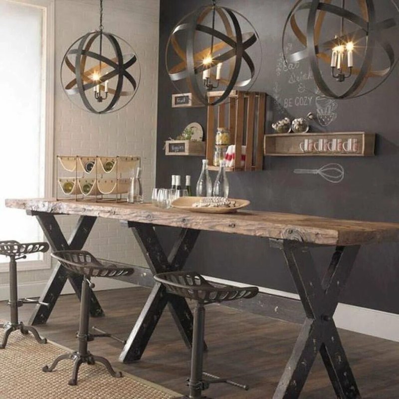 Metal loft tables