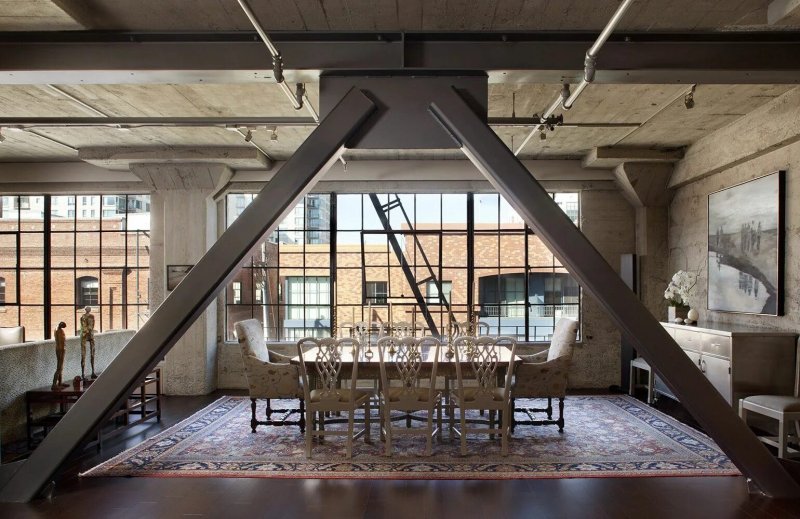 Loft style in the interior