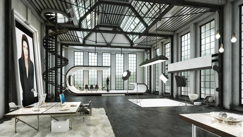 Loft style in the interior