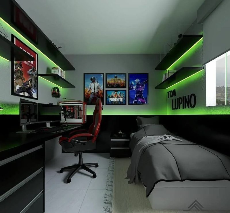 Room design for teenagers