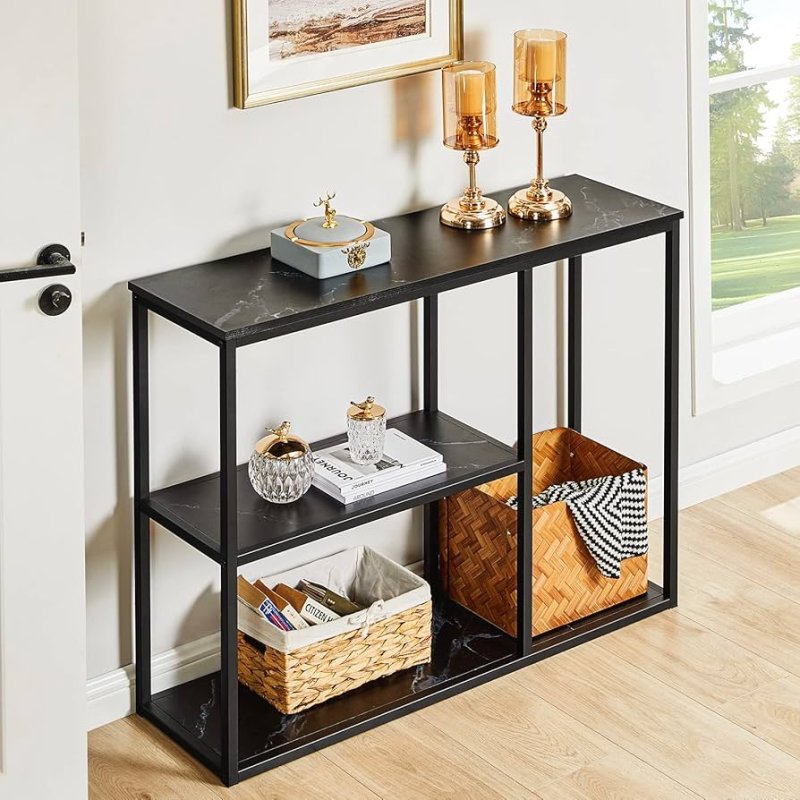 Console table in the hallway