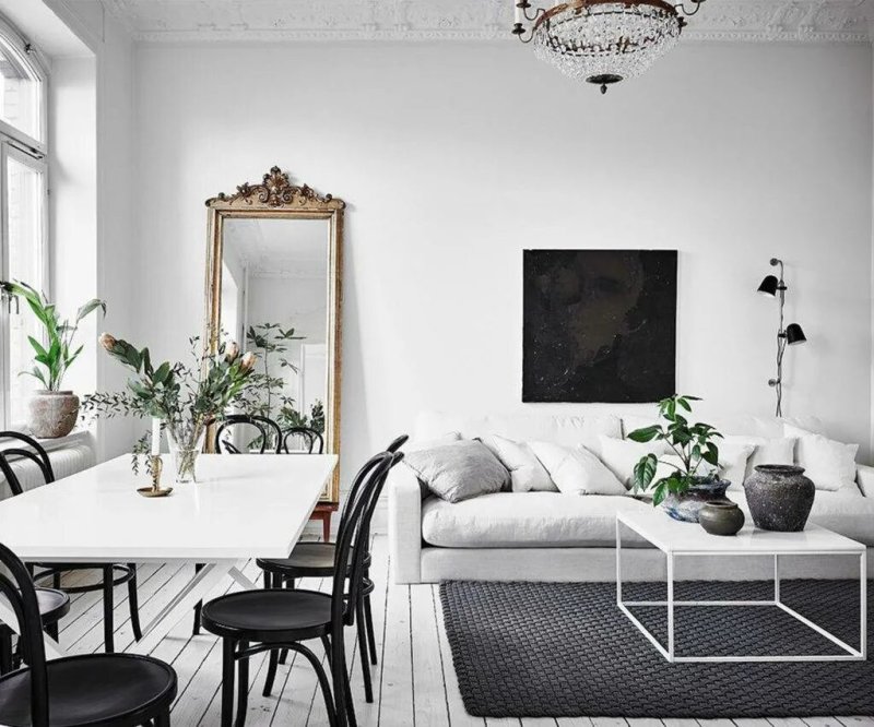 Style in the interior Scandinavian