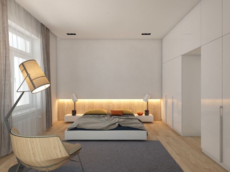 Minimalism style bedrooms