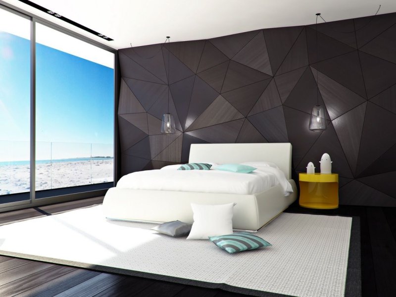 Bedrooms in modern style