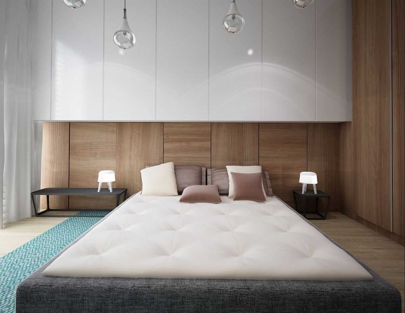 Bedrooms in modern style