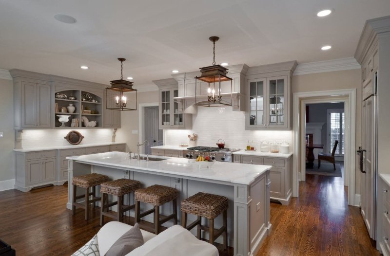 American -style kitchen design