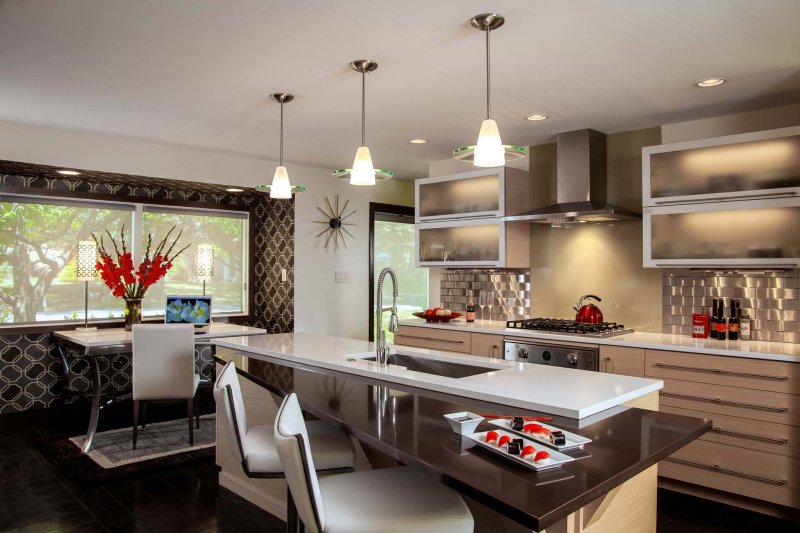 Stylish kitchen interior