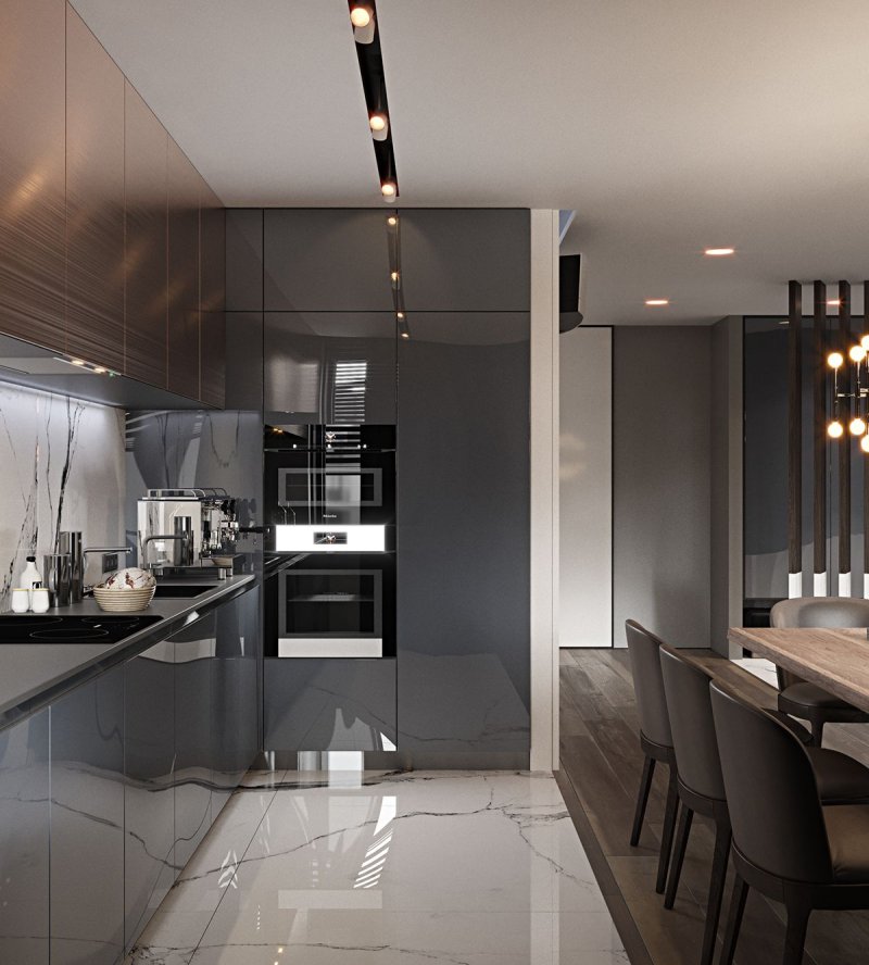 Kitchen interior in a modern style