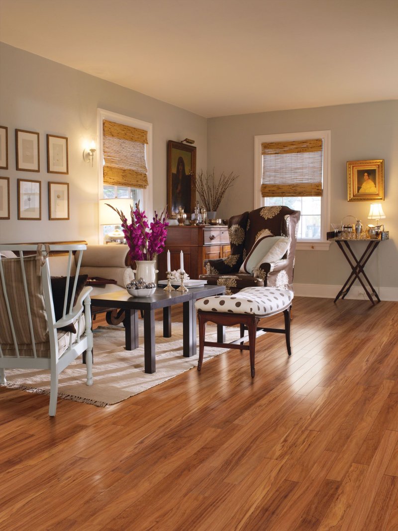 Parquet board in the interior