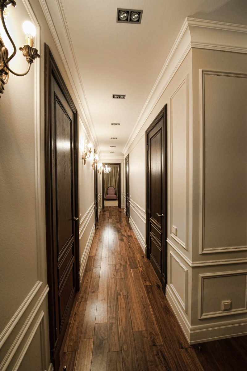 The interior is the corridor