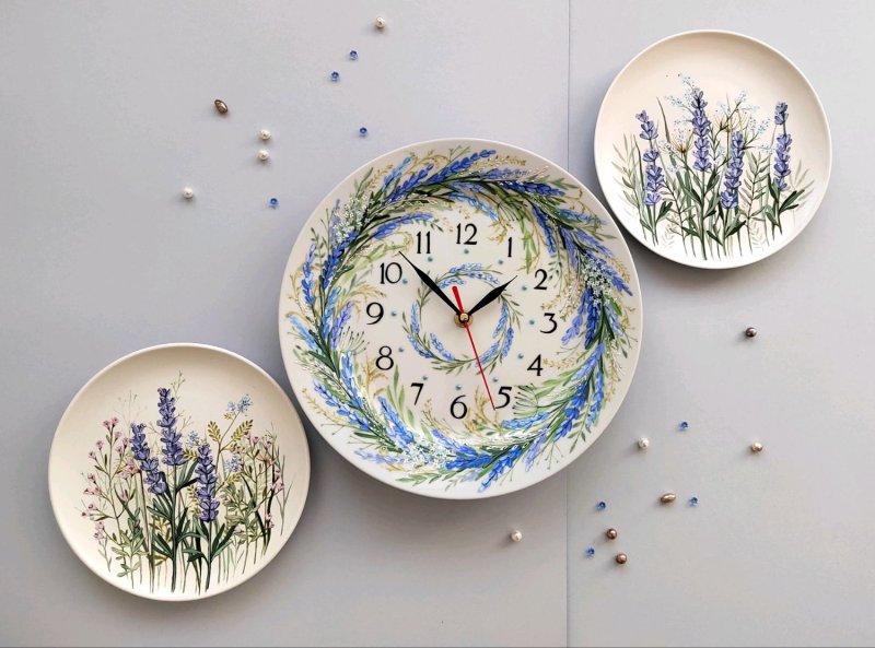 Lavender plates