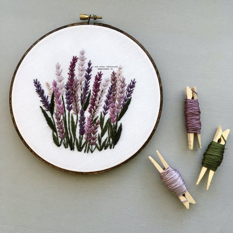 Lavender microlyspring