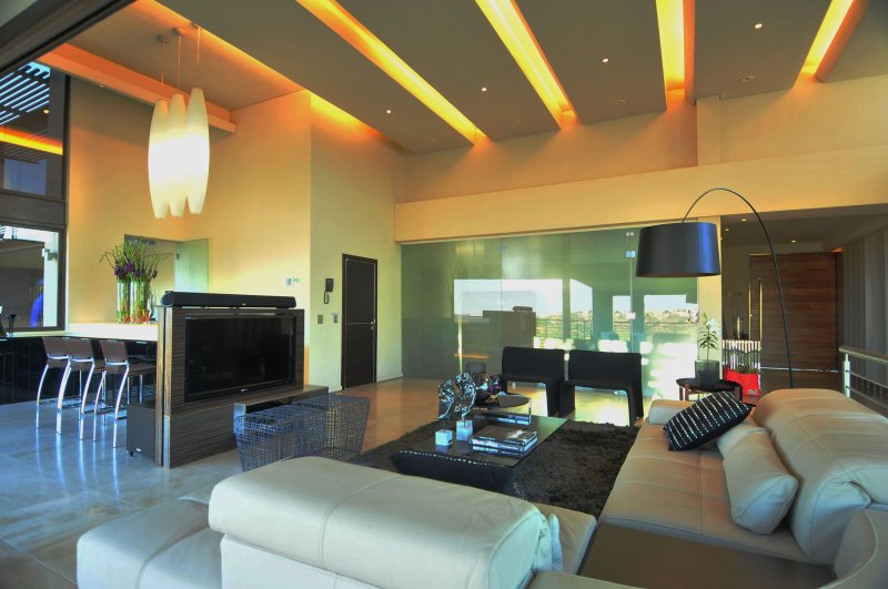 Lighting in a modern interior