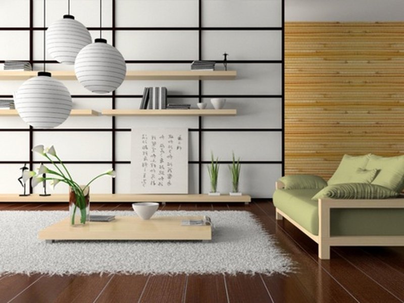 Japanese style in the interior