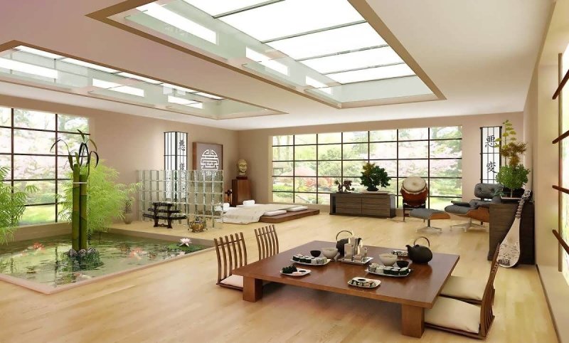 Modern Japanese interior