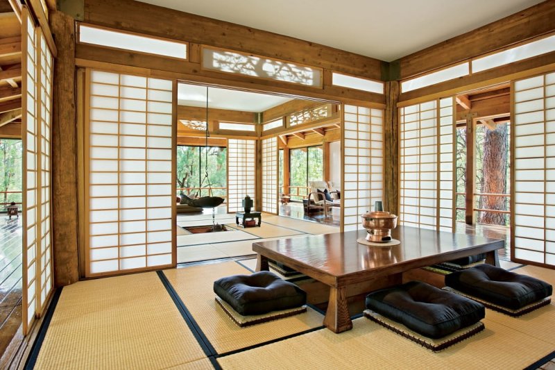 Japanese style in the interior