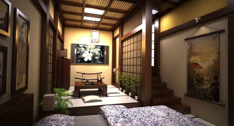 Japanese style in the interior