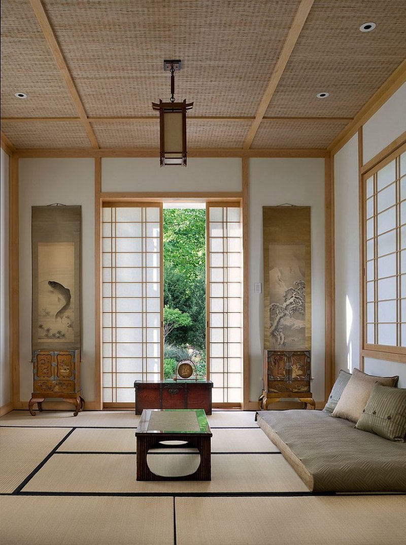 Japanese style in the interior