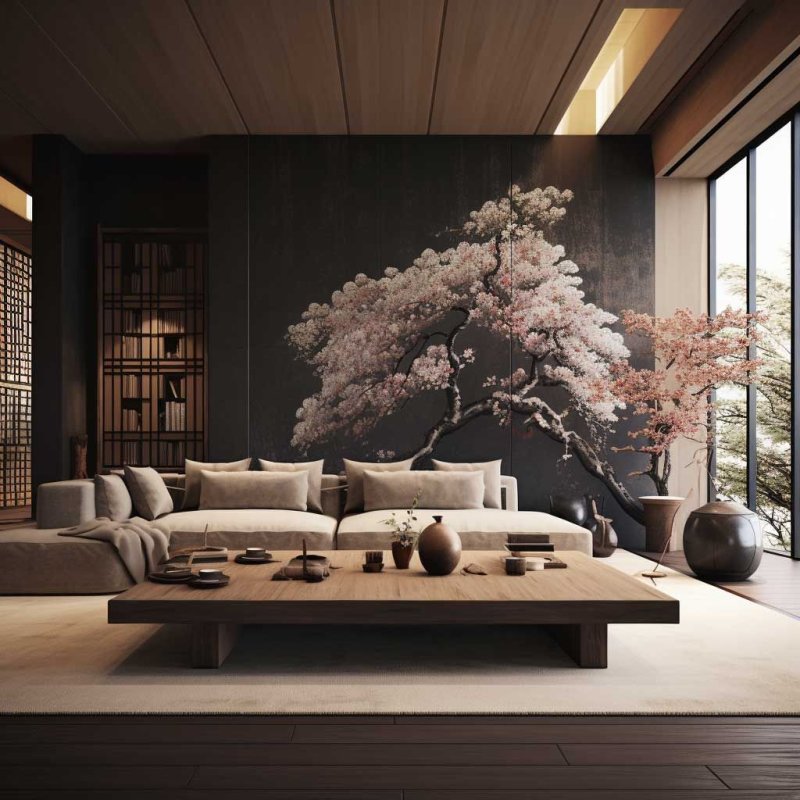 Japanese style in the interior