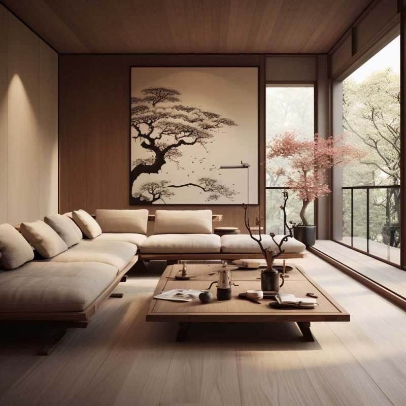 Modern Japanese interior