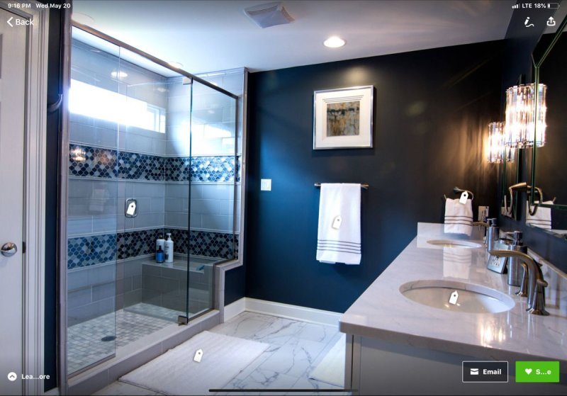 Modern bathroom design