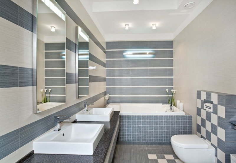 Bathroom in a modern style