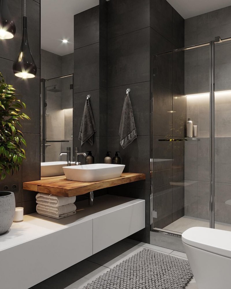 Bathroom in modern style