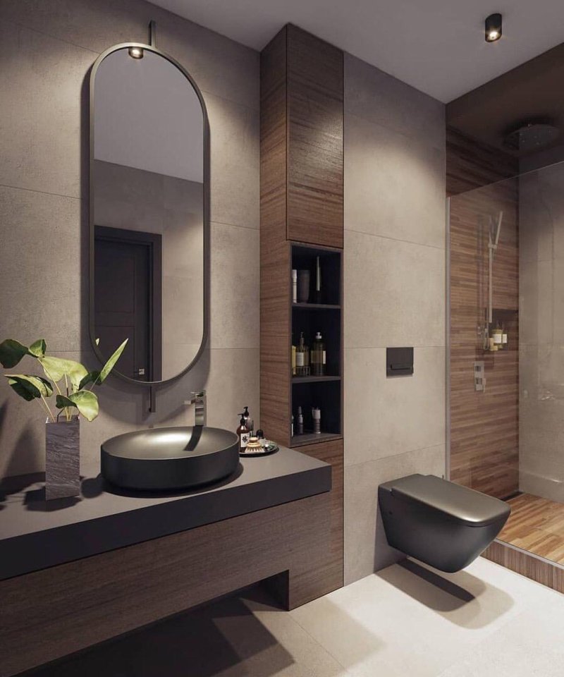 Modern bathroom design