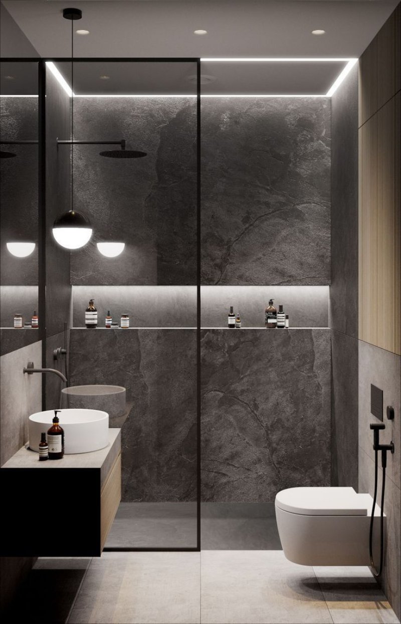 Modern bathroom design