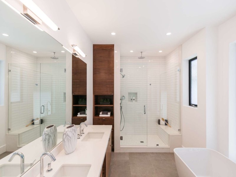 Bathroom in a modern style