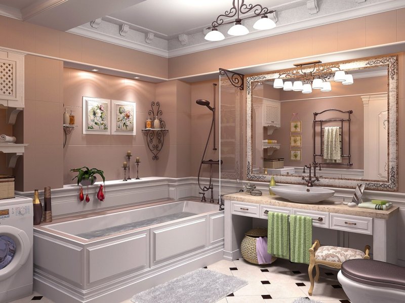 Classic style bathroom design