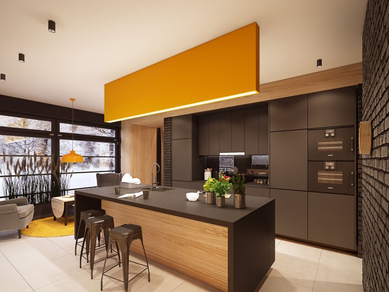 Kitchen interior in a modern style