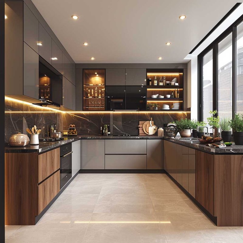 Kitchens modern design