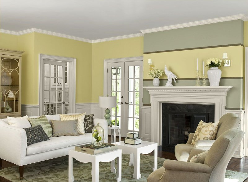 Olive tones interior