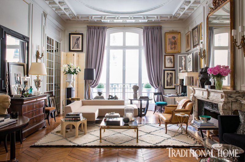 Parisian style in the interior